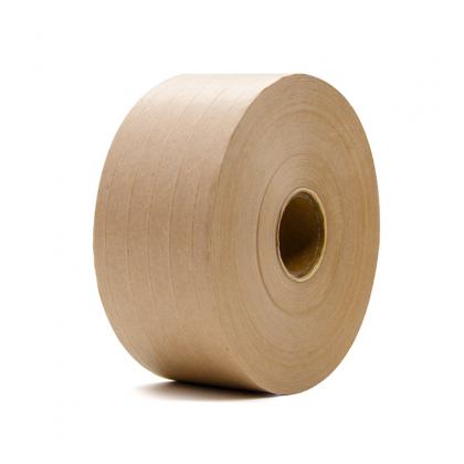 JLN-3150R Natural Recycled Reinforced Water Activated Kraft Paper Tape
