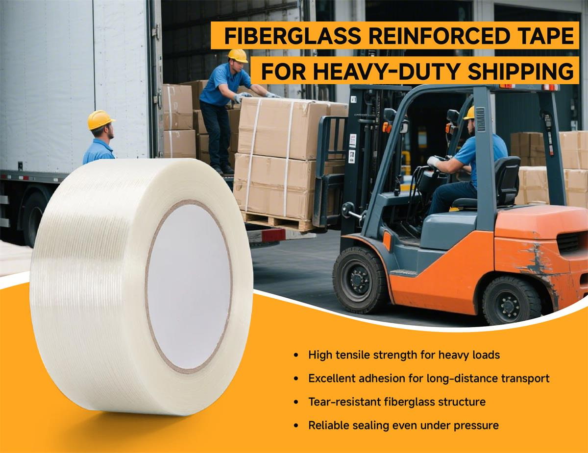 شريط مُقوّى بالألياف الزجاجية: بطلٌ خفيٌّ في النقل الثقيل