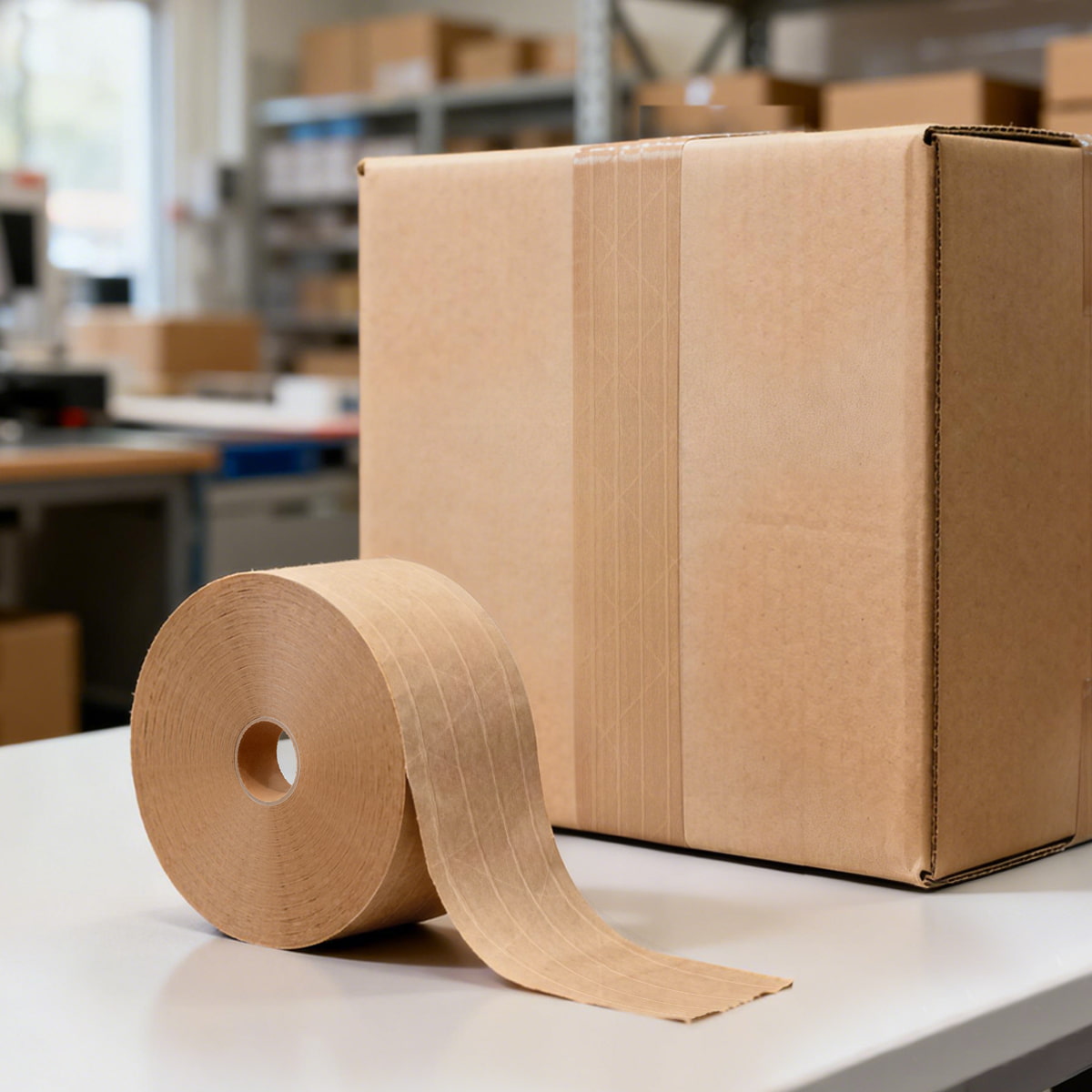 The Strength Behind Reinforced Kraft Tape